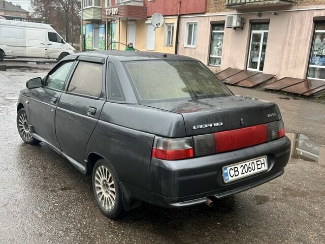 Чорний ВАЗ 2110, об'ємом двигуна 1.6 л та пробігом 190 тис. км за 1700 $, фото 3 на Automoto.ua