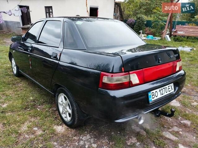 Чорний ВАЗ 2110, об'ємом двигуна 1.6 л та пробігом 208 тис. км за 1999 $, фото 11 на Automoto.ua