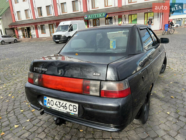 Черный ВАЗ 2110, объемом двигателя 1.6 л и пробегом 60 тыс. км за 1550 $, фото 5 на Automoto.ua