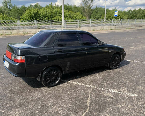 Чорний ВАЗ 2110, об'ємом двигуна 1.6 л та пробігом 240 тис. км за 2300 $, фото 9 на Automoto.ua