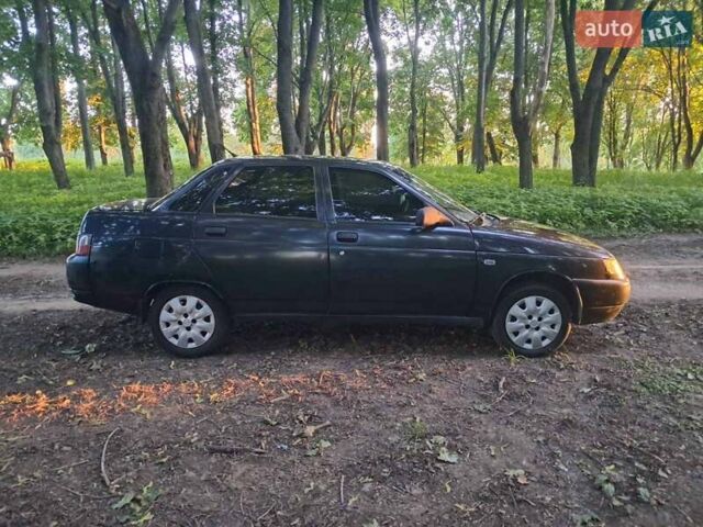 Черный ВАЗ 2110, объемом двигателя 1.6 л и пробегом 200 тыс. км за 1599 $, фото 6 на Automoto.ua