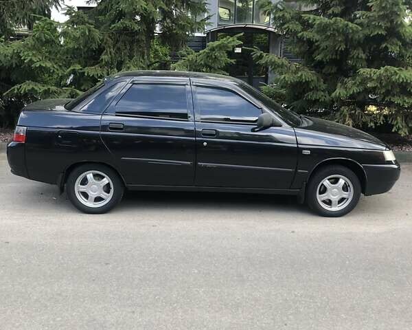 Черный ВАЗ 2110, объемом двигателя 1.6 л и пробегом 135 тыс. км за 2500 $, фото 1 на Automoto.ua