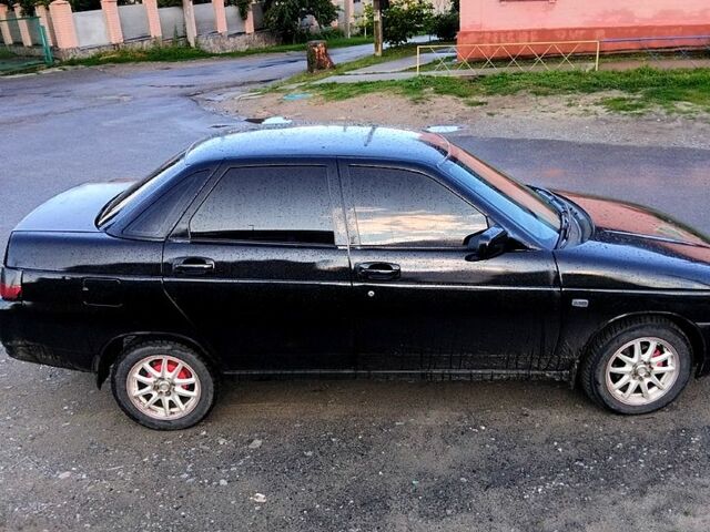 Черный ВАЗ 2110, объемом двигателя 1.6 л и пробегом 85 тыс. км за 2500 $, фото 3 на Automoto.ua
