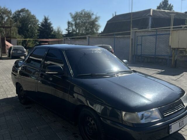 Черный ВАЗ 2110, объемом двигателя 1.6 л и пробегом 190 тыс. км за 2300 $, фото 1 на Automoto.ua