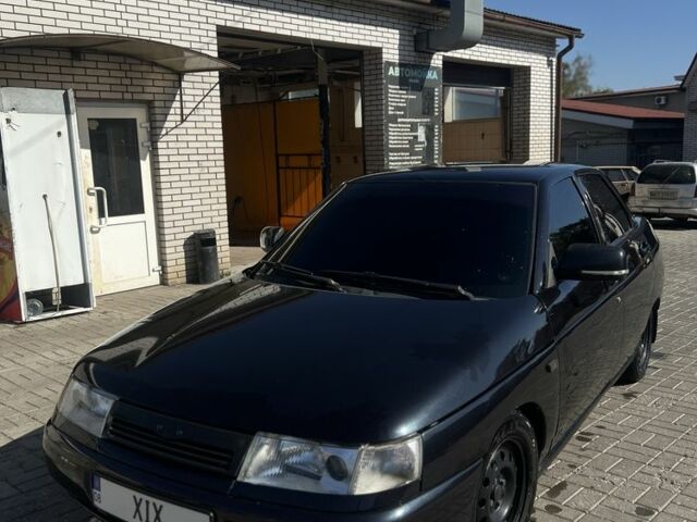 Черный ВАЗ 2110, объемом двигателя 1.6 л и пробегом 190 тыс. км за 2300 $, фото 4 на Automoto.ua