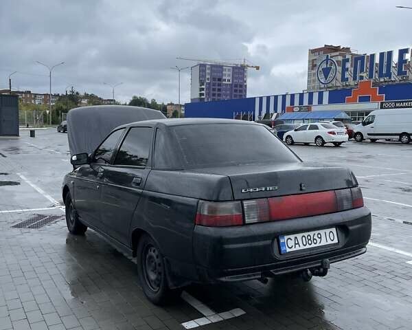 Черный ВАЗ 2110, объемом двигателя 1.6 л и пробегом 251 тыс. км за 2100 $, фото 3 на Automoto.ua