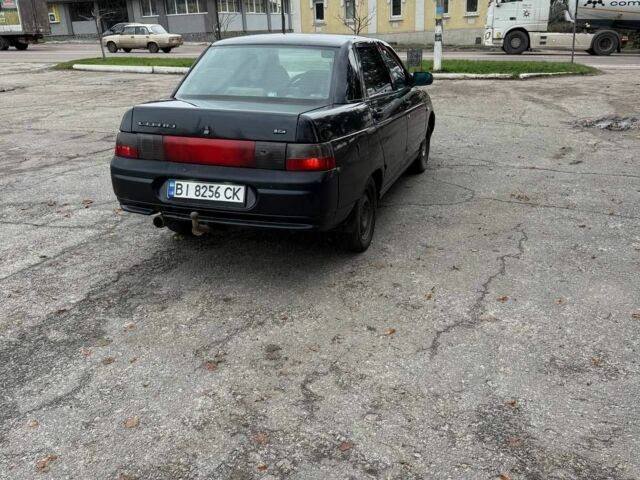 Черный ВАЗ 2110, объемом двигателя 1.6 л и пробегом 200 тыс. км за 2000 $, фото 3 на Automoto.ua