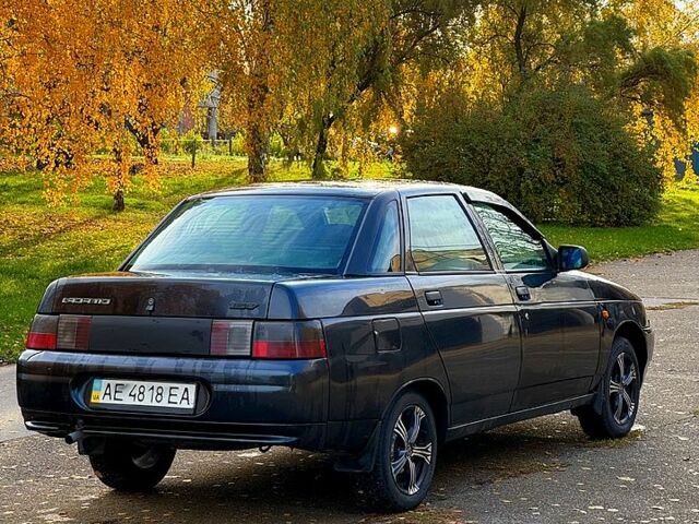 Черный ВАЗ 2110, объемом двигателя 1.6 л и пробегом 220 тыс. км за 1950 $, фото 3 на Automoto.ua