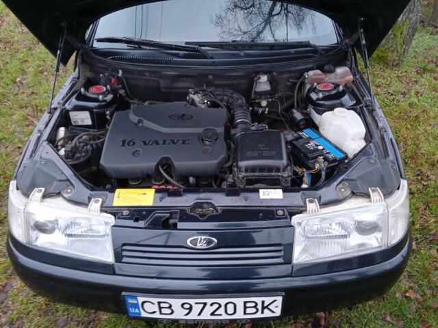 Черный ВАЗ 2110, объемом двигателя 1.6 л и пробегом 173 тыс. км за 2500 $, фото 5 на Automoto.ua