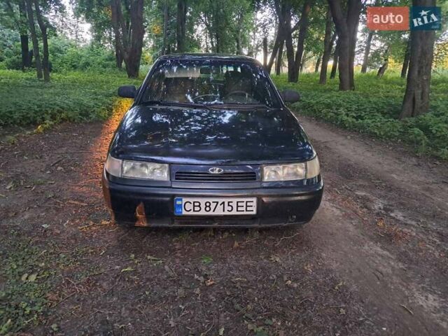 Черный ВАЗ 2110, объемом двигателя 1.6 л и пробегом 200 тыс. км за 1599 $, фото 2 на Automoto.ua