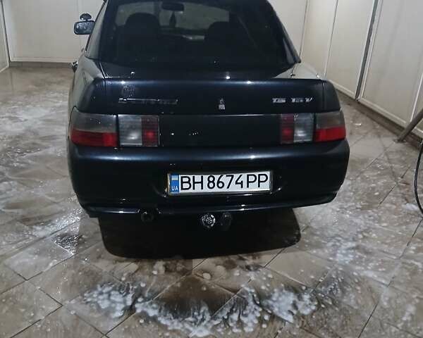 Чорний ВАЗ 2110, об'ємом двигуна 1.6 л та пробігом 160 тис. км за 1900 $, фото 12 на Automoto.ua