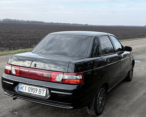 Черный ВАЗ 2110, объемом двигателя 1.6 л и пробегом 116 тыс. км за 3400 $, фото 3 на Automoto.ua