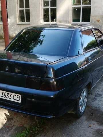 Черный ВАЗ 2110, объемом двигателя 1.6 л и пробегом 140 тыс. км за 2700 $, фото 4 на Automoto.ua