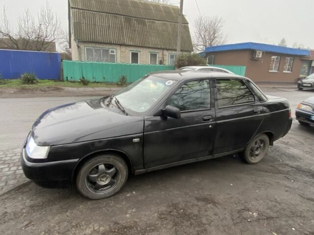 Черный ВАЗ 2110, объемом двигателя 1.6 л и пробегом 100 тыс. км за 1250 $, фото 2 на Automoto.ua