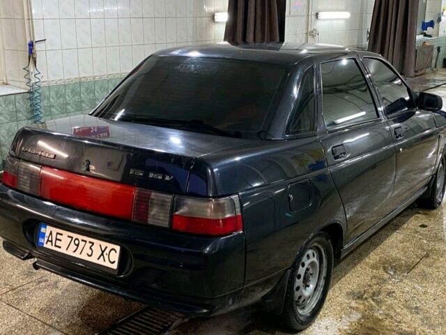 Чорний ВАЗ 2110, об'ємом двигуна 1.6 л та пробігом 150 тис. км за 1650 $, фото 6 на Automoto.ua