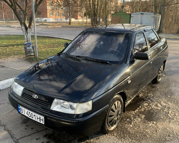 Чорний ВАЗ 2110, об'ємом двигуна 1.6 л та пробігом 240 тис. км за 2300 $, фото 4 на Automoto.ua