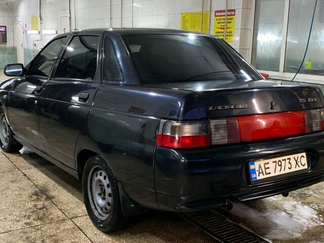 Чорний ВАЗ 2110, об'ємом двигуна 1.6 л та пробігом 150 тис. км за 1650 $, фото 5 на Automoto.ua