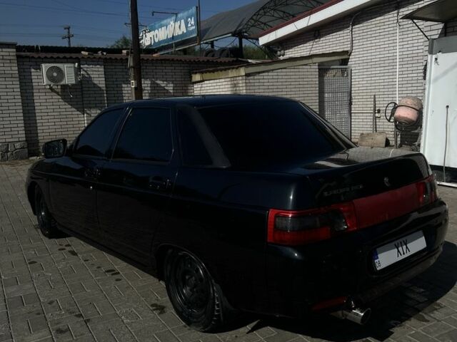Черный ВАЗ 2110, объемом двигателя 1.6 л и пробегом 190 тыс. км за 2300 $, фото 3 на Automoto.ua