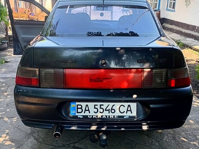 Черный ВАЗ 2110, объемом двигателя 1.6 л и пробегом 220 тыс. км за 2750 $, фото 5 на Automoto.ua