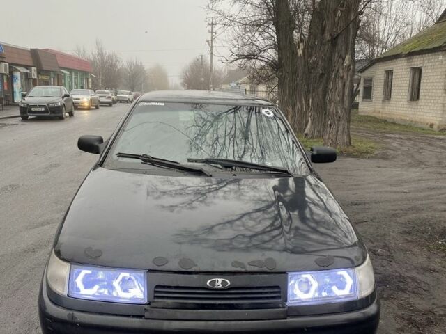 Черный ВАЗ 2110, объемом двигателя 1.6 л и пробегом 100 тыс. км за 1250 $, фото 1 на Automoto.ua