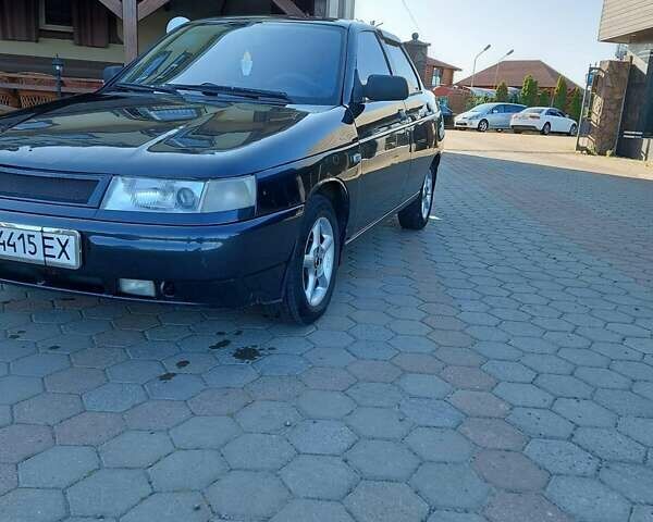 Черный ВАЗ 2110, объемом двигателя 1.6 л и пробегом 190 тыс. км за 2200 $, фото 3 на Automoto.ua