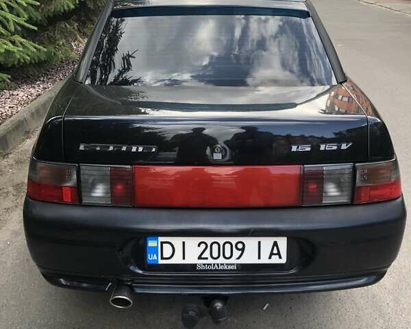 Черный ВАЗ 2110, объемом двигателя 1.6 л и пробегом 135 тыс. км за 2500 $, фото 2 на Automoto.ua