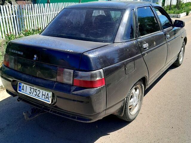 Черный ВАЗ 2110, объемом двигателя 1.6 л и пробегом 211 тыс. км за 1750 $, фото 2 на Automoto.ua