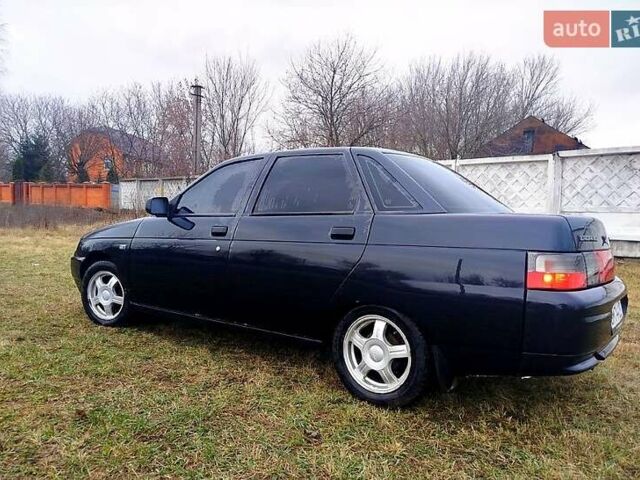 Черный ВАЗ 2110, объемом двигателя 1.6 л и пробегом 68 тыс. км за 3200 $, фото 2 на Automoto.ua