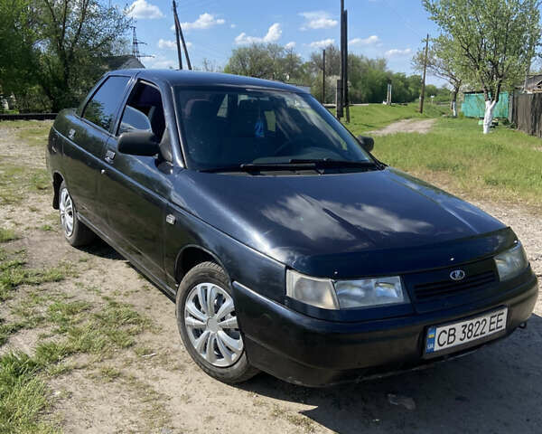 Черный ВАЗ 2110, объемом двигателя 1.6 л и пробегом 230 тыс. км за 1850 $, фото 1 на Automoto.ua