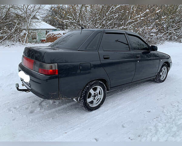 Чорний ВАЗ 2110, об'ємом двигуна 1.6 л та пробігом 156 тис. км за 3300 $, фото 4 на Automoto.ua