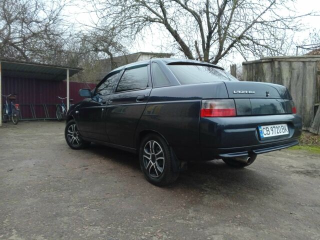 Черный ВАЗ 2110, объемом двигателя 1.6 л и пробегом 173 тыс. км за 2500 $, фото 15 на Automoto.ua