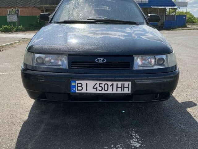 Черный ВАЗ 2110, объемом двигателя 1.6 л и пробегом 245 тыс. км за 2300 $, фото 5 на Automoto.ua