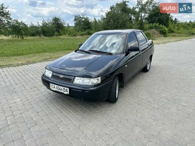 Черный ВАЗ 2110, объемом двигателя 1.6 л и пробегом 75 тыс. км за 3647 $, фото 5 на Automoto.ua