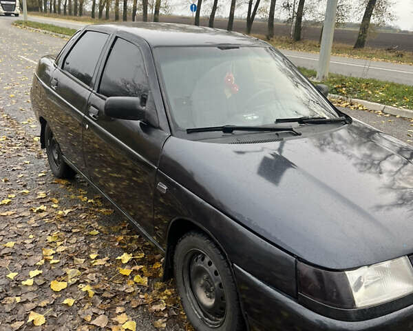 Черный ВАЗ 2110, объемом двигателя 1.6 л и пробегом 200 тыс. км за 1800 $, фото 2 на Automoto.ua