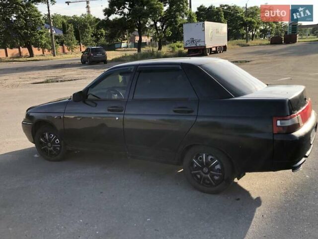 Черный ВАЗ 2110, объемом двигателя 1.6 л и пробегом 200 тыс. км за 2900 $, фото 2 на Automoto.ua