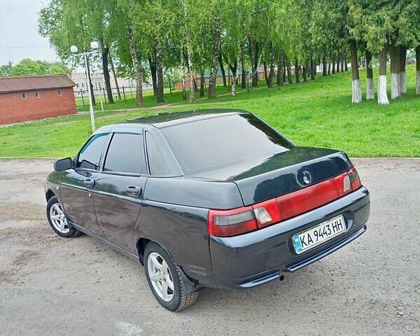 Чорний ВАЗ 2110, об'ємом двигуна 1.6 л та пробігом 138 тис. км за 2850 $, фото 3 на Automoto.ua