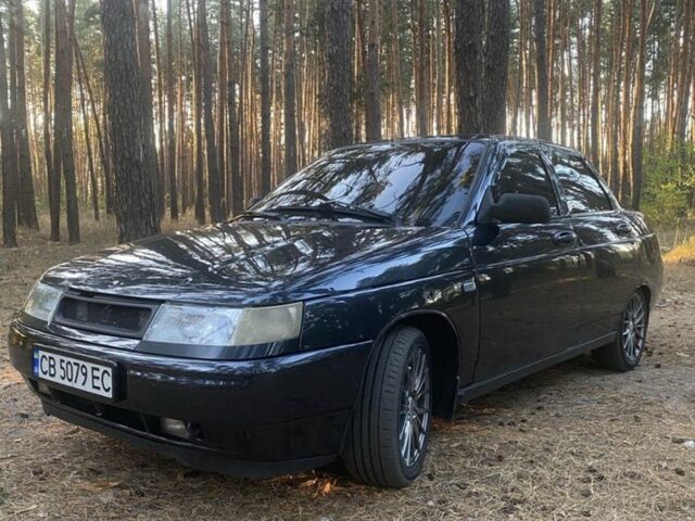 Черный ВАЗ 2110, объемом двигателя 1.6 л и пробегом 160 тыс. км за 2500 $, фото 3 на Automoto.ua