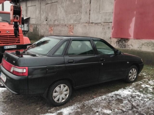 Чорний ВАЗ 2110, об'ємом двигуна 1.6 л та пробігом 107 тис. км за 2000 $, фото 1 на Automoto.ua