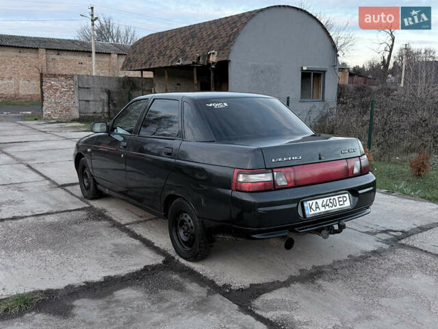 Черный ВАЗ 2110, объемом двигателя 1.6 л и пробегом 199 тыс. км за 1999 $, фото 4 на Automoto.ua