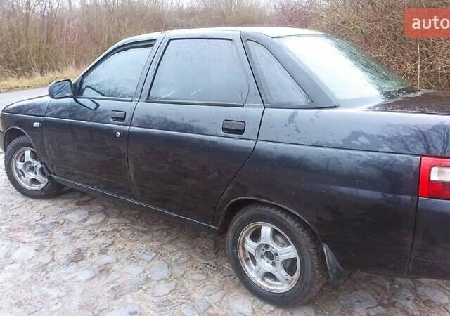 Черный ВАЗ 2110, объемом двигателя 1.6 л и пробегом 230 тыс. км за 1650 $, фото 7 на Automoto.ua