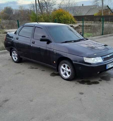 Черный ВАЗ 2110, объемом двигателя 1.62 л и пробегом 194 тыс. км за 2000 $, фото 7 на Automoto.ua