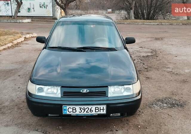 Чорний ВАЗ 2110, об'ємом двигуна 1.6 л та пробігом 180 тис. км за 1600 $, фото 1 на Automoto.ua