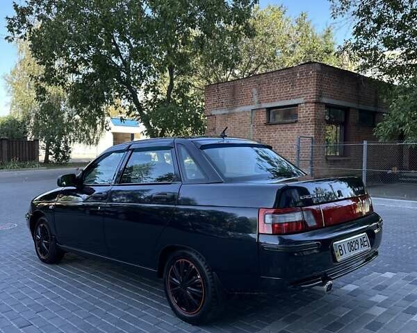 Чорний ВАЗ 2110, об'ємом двигуна 1.6 л та пробігом 87 тис. км за 3400 $, фото 8 на Automoto.ua