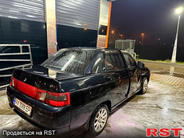 Чорний ВАЗ 2110, об'ємом двигуна 1.6 л та пробігом 170 тис. км за 1250 $, фото 4 на Automoto.ua