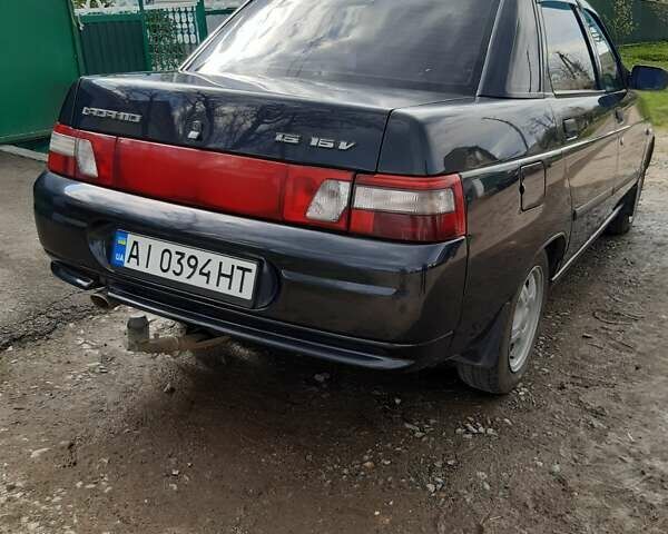 Чорний ВАЗ 2110, об'ємом двигуна 1.6 л та пробігом 122 тис. км за 3800 $, фото 5 на Automoto.ua