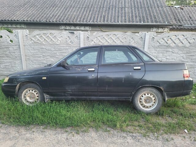 Черный ВАЗ 2110, объемом двигателя 1 л и пробегом 138 тыс. км за 1700 $, фото 4 на Automoto.ua