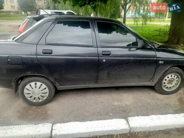Черный ВАЗ 2110, объемом двигателя 1.6 л и пробегом 220 тыс. км за 1600 $, фото 8 на Automoto.ua