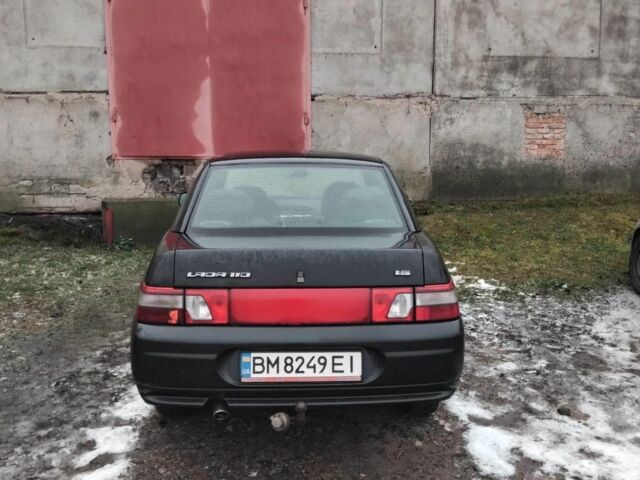 Чорний ВАЗ 2110, об'ємом двигуна 1.6 л та пробігом 107 тис. км за 2000 $, фото 4 на Automoto.ua