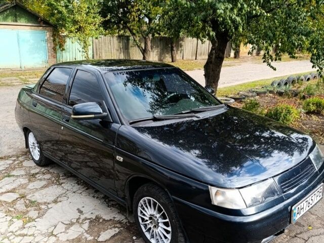 Черный ВАЗ 2110, объемом двигателя 1.6 л и пробегом 159 тыс. км за 2800 $, фото 1 на Automoto.ua