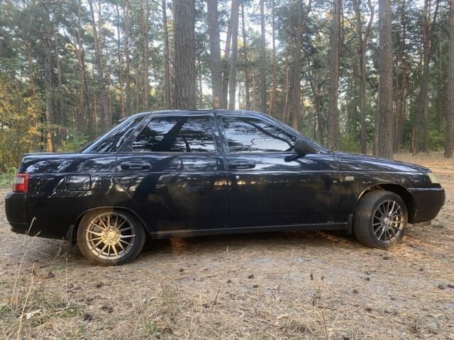Черный ВАЗ 2110, объемом двигателя 1.6 л и пробегом 160 тыс. км за 2500 $, фото 1 на Automoto.ua